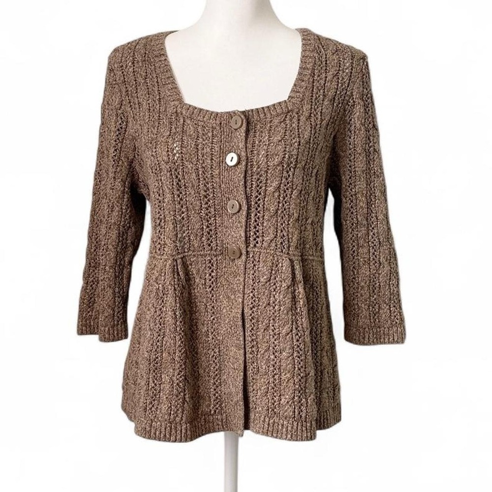 Vintage Knit Babydoll Sweater